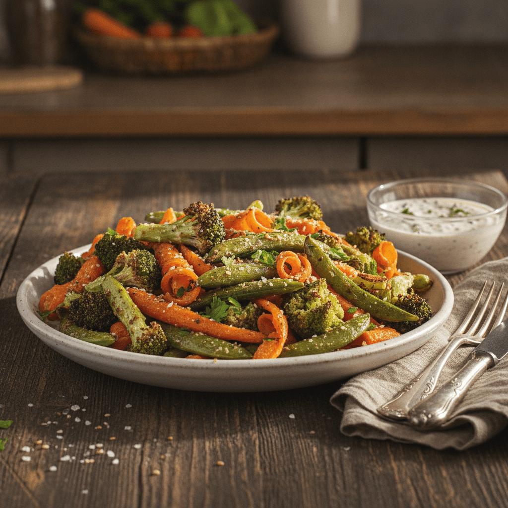 Air Fryer Frozen Vegetables