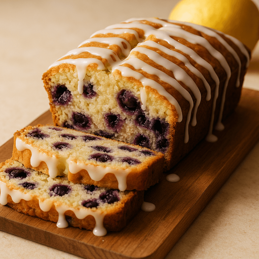 Blaubeer-Zitronen-Brot