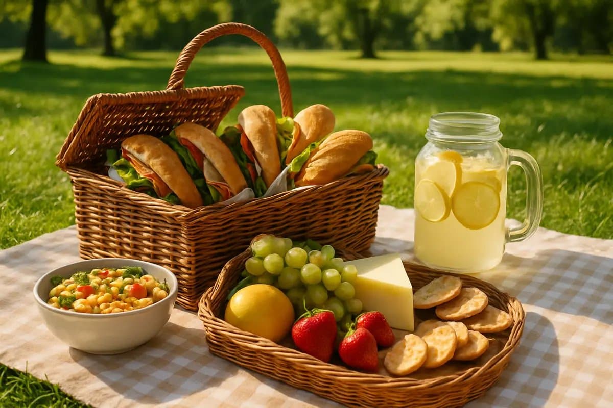 Picknick-Rezepte: Den perfekten Sommerkorb packen