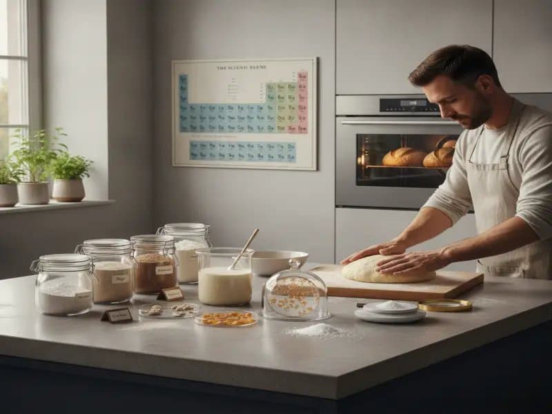 Die Wissenschaft des Brotbackens: Fermentation & Gluten