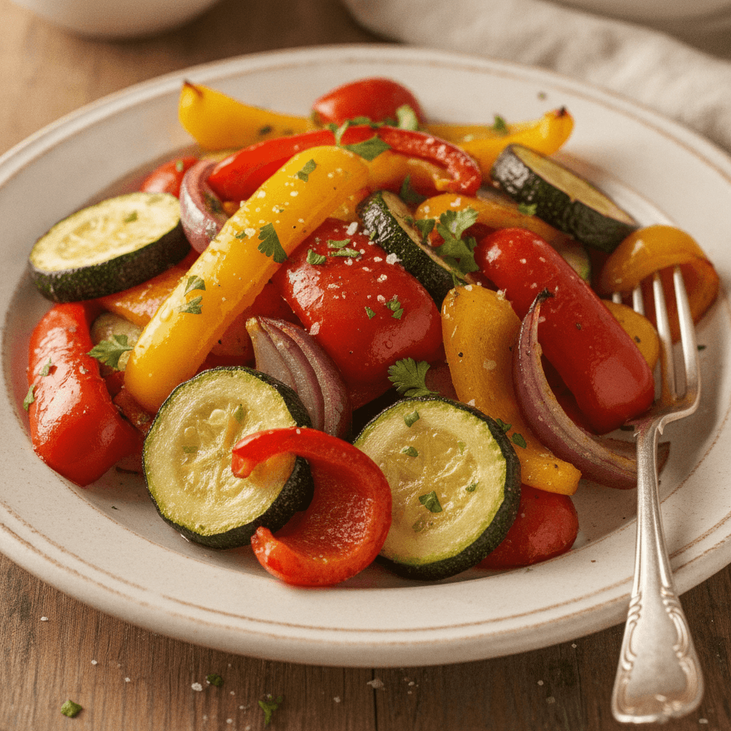 Air Fryer Roasted Vegetables
