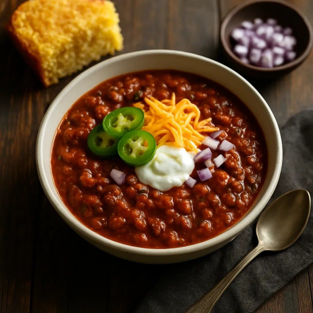 Award-Winning Homemade Chili Recipe – Bold, Smoky & Hearty