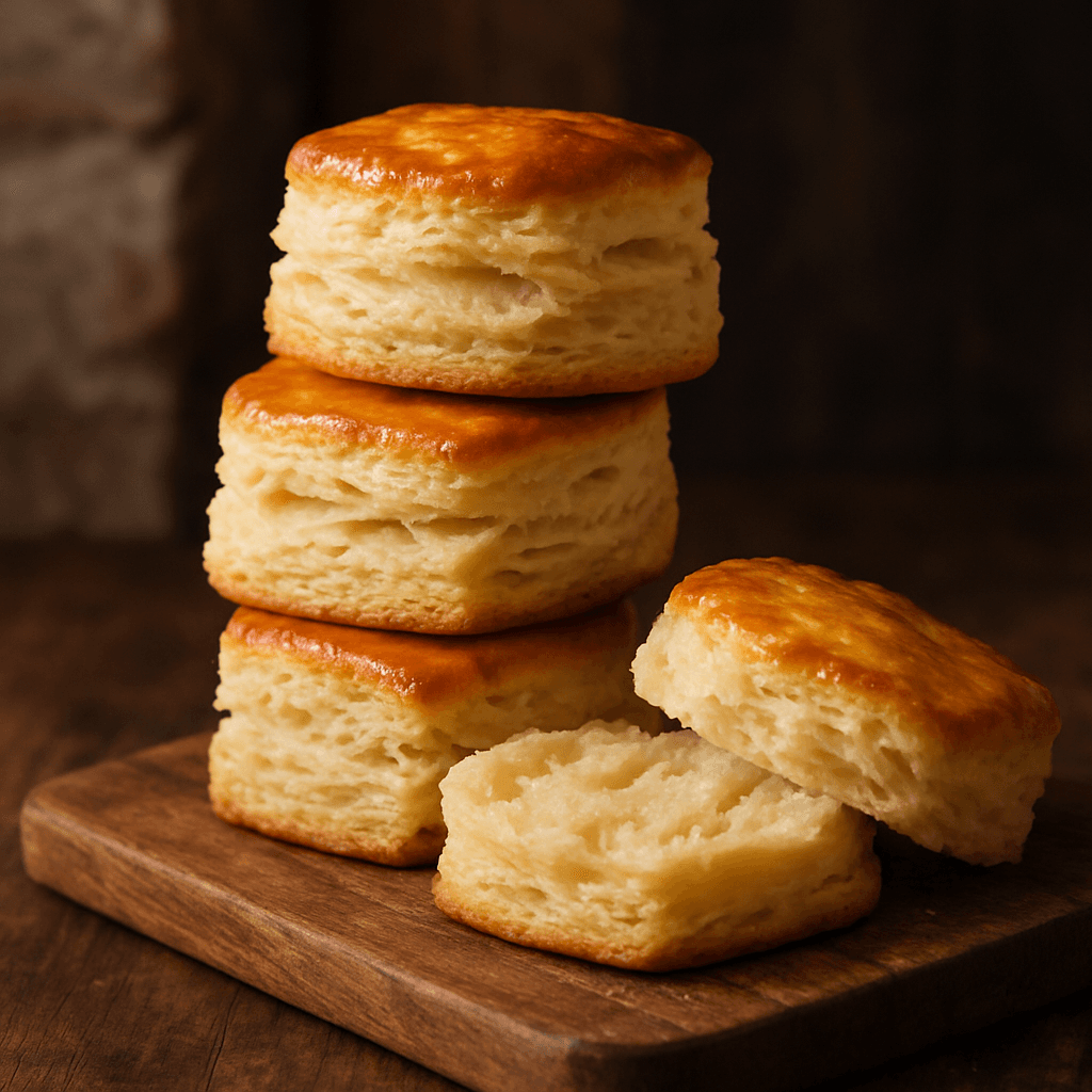 Flaky Buttermilk Biscuits – Tall, Tender & Buttery