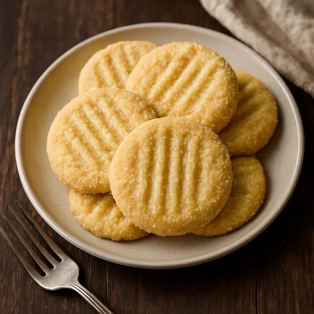Buttery Shortbread Cookies