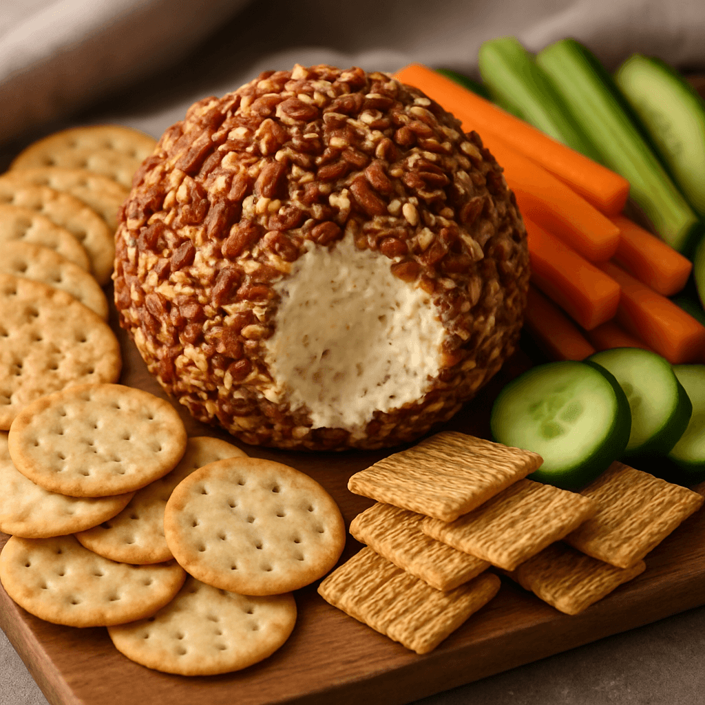 Klassischer Käseball – Der ultimative Party-Snack