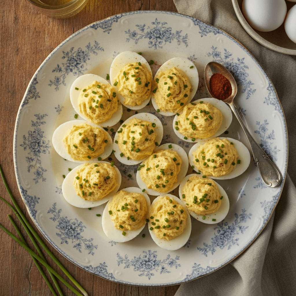Gefüllte Eier (Deviled Eggs)