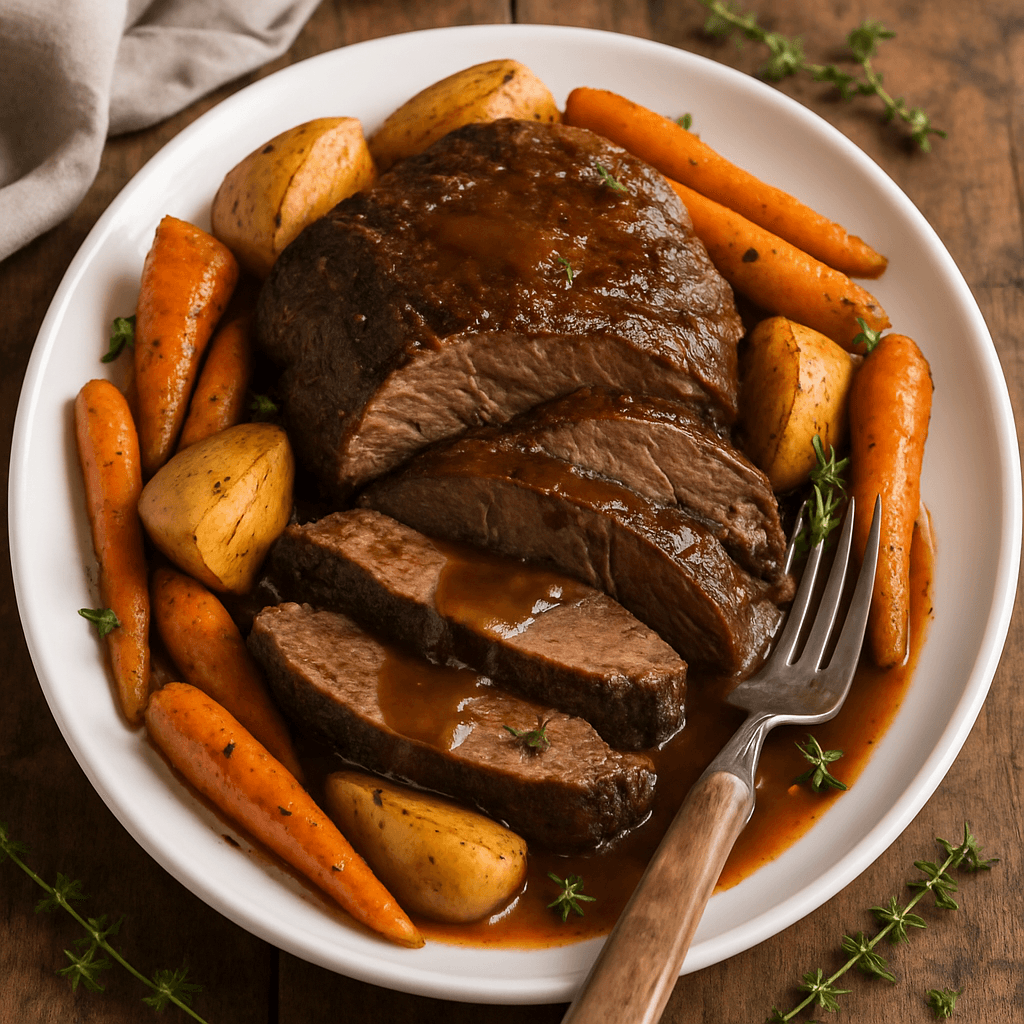 Classic Pot Roast – Fork-Tender Beef with Vegetables