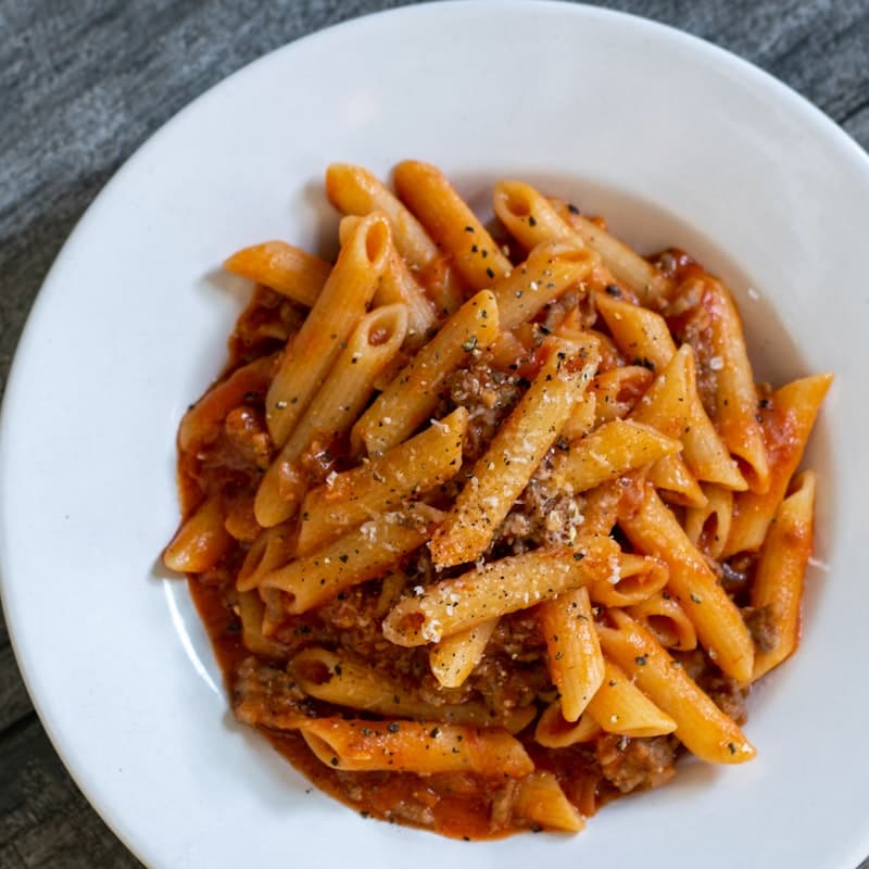 Creamy Ricotta Pasta (15 Minutes)