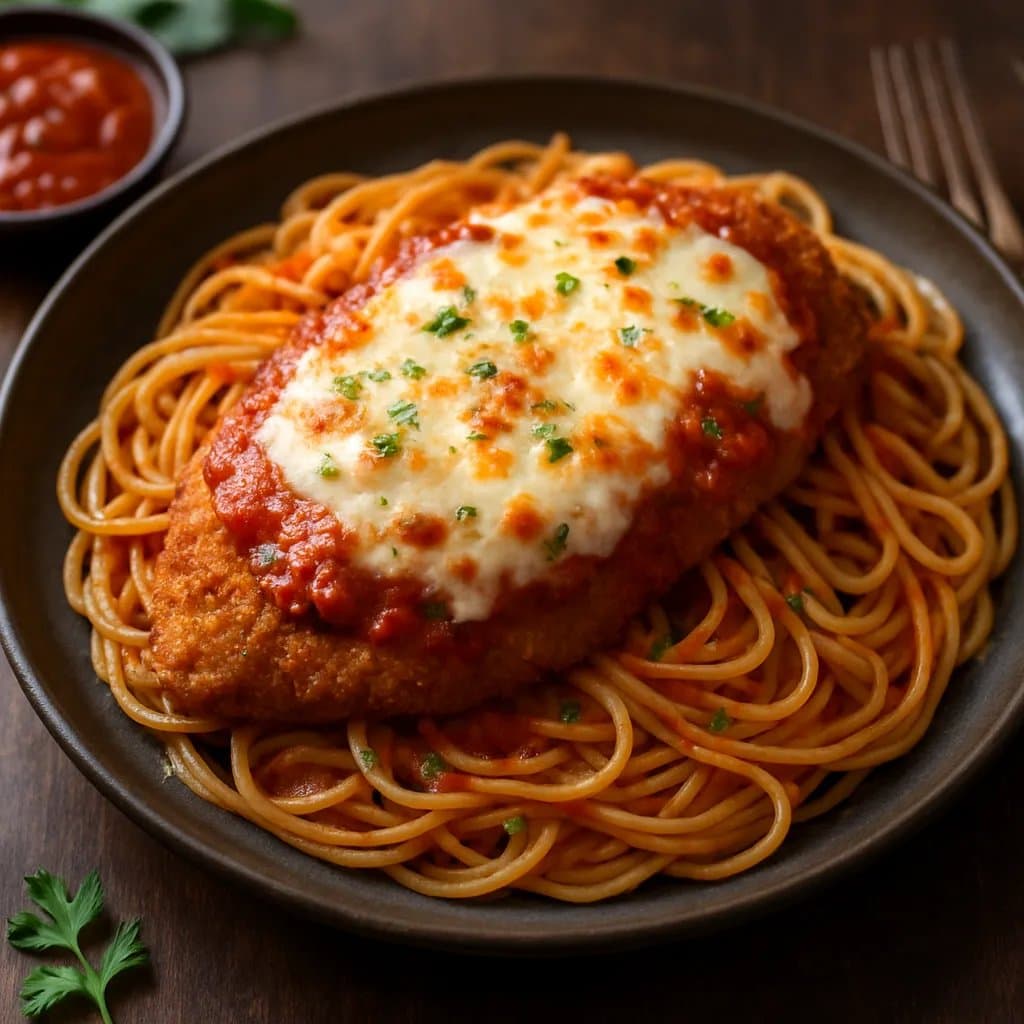 Crispy Chicken Parmesan