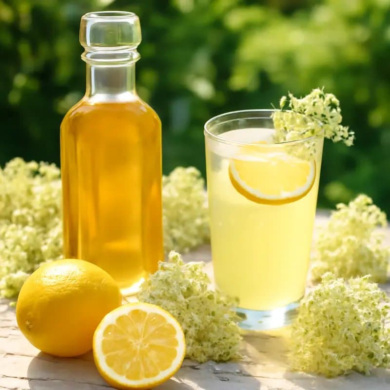 Holunderblütensirup