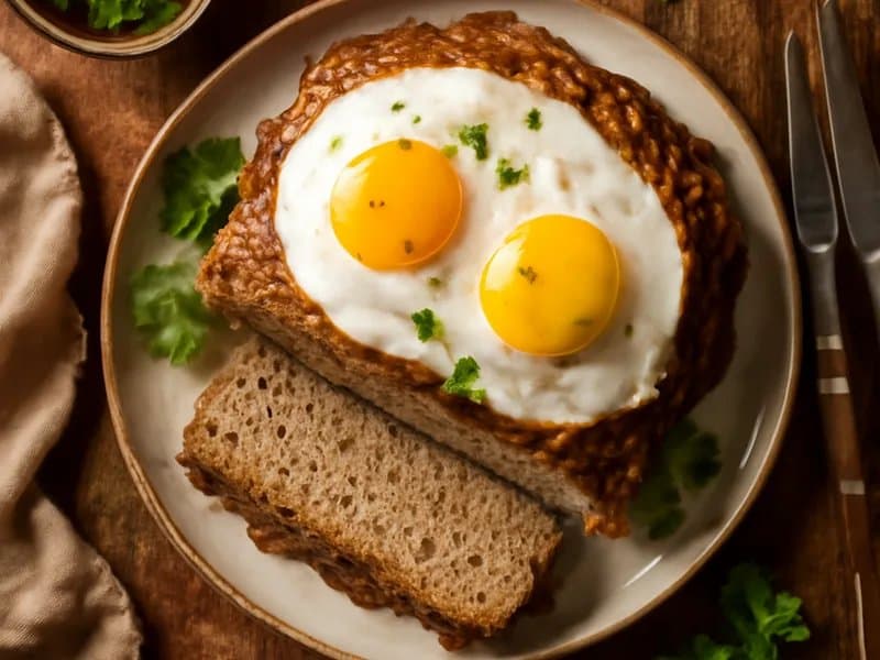Falscher Hase (German Meatloaf)