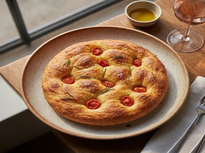 Focaccia-Brot