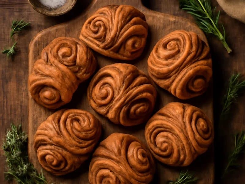 Franzbrötchen (Hamburg Cinnamon Rolls)