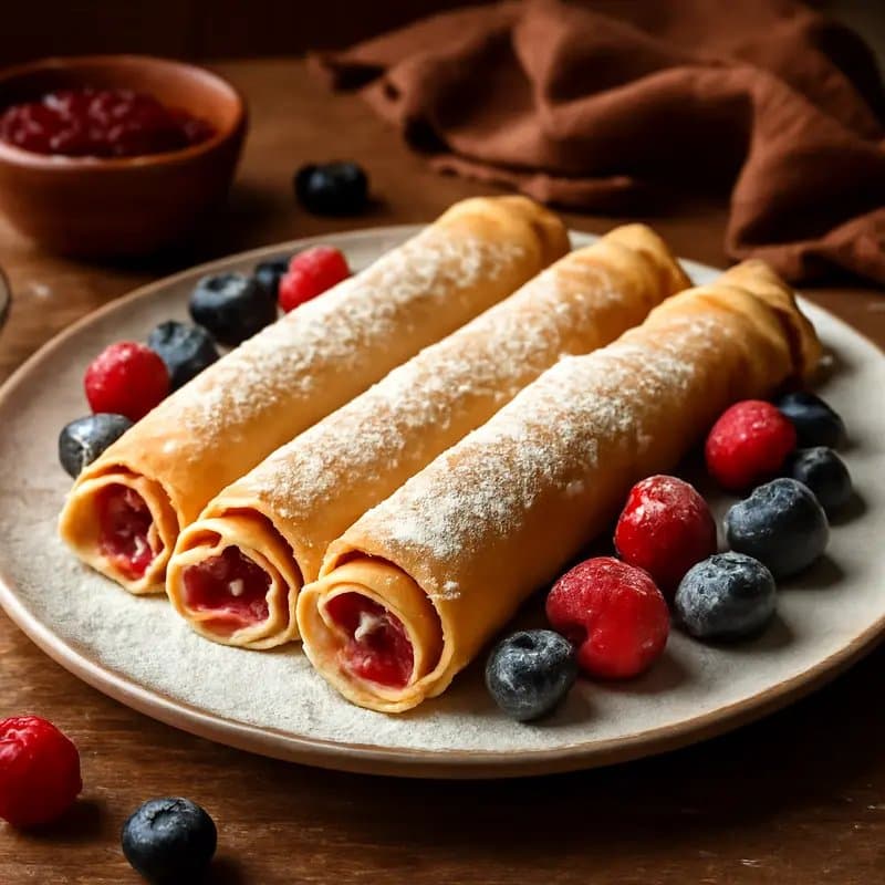 German Eierkuchen (Thin Pancakes)