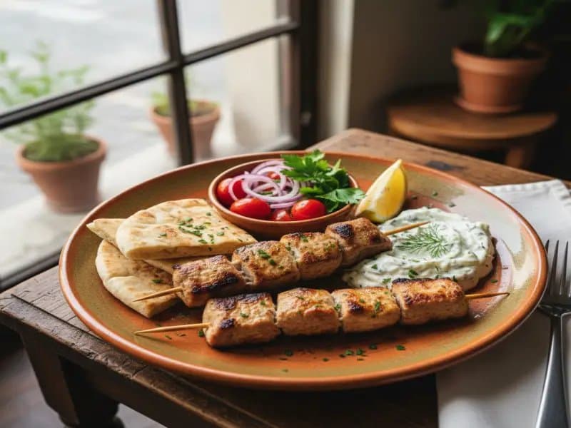 Greek Souvlaki Pita Recipe – Authentic Street Food at Home