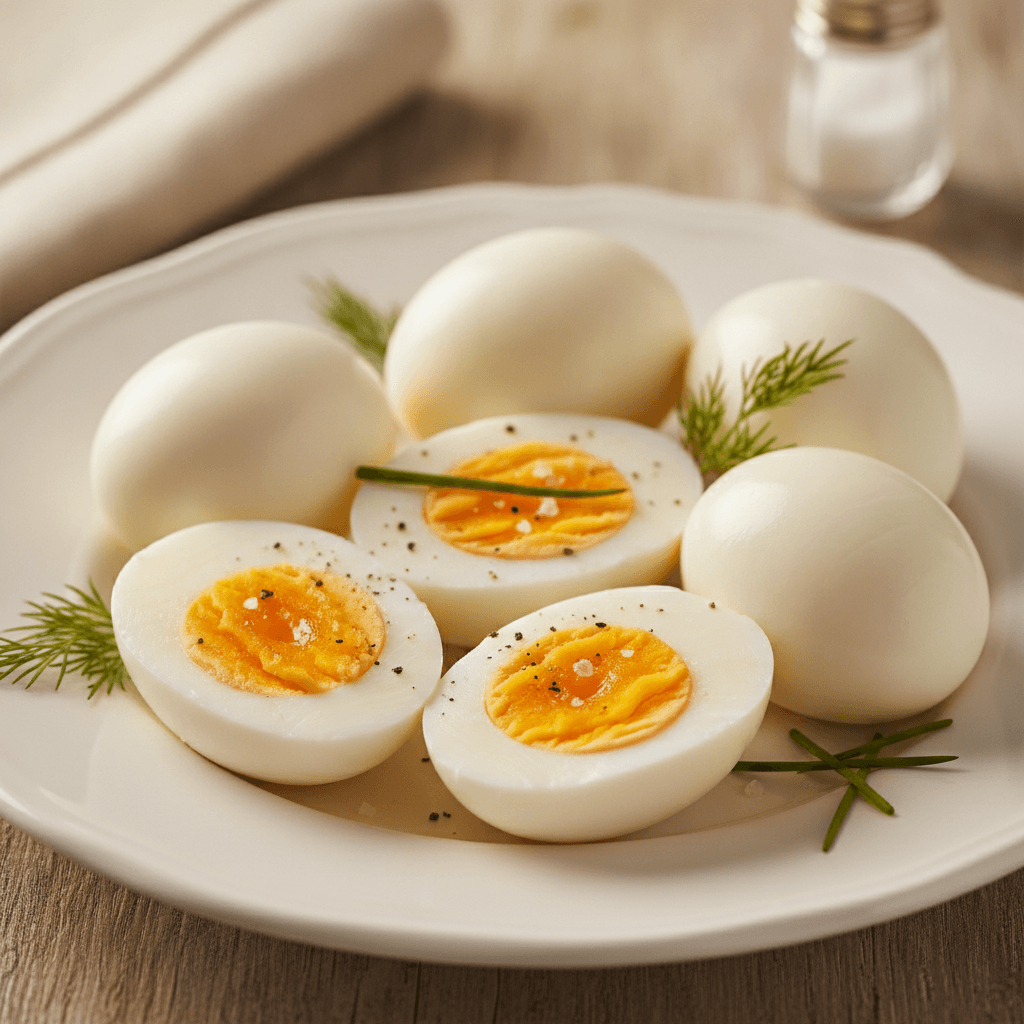 Hart gekochte Eier aus dem Instant Pot