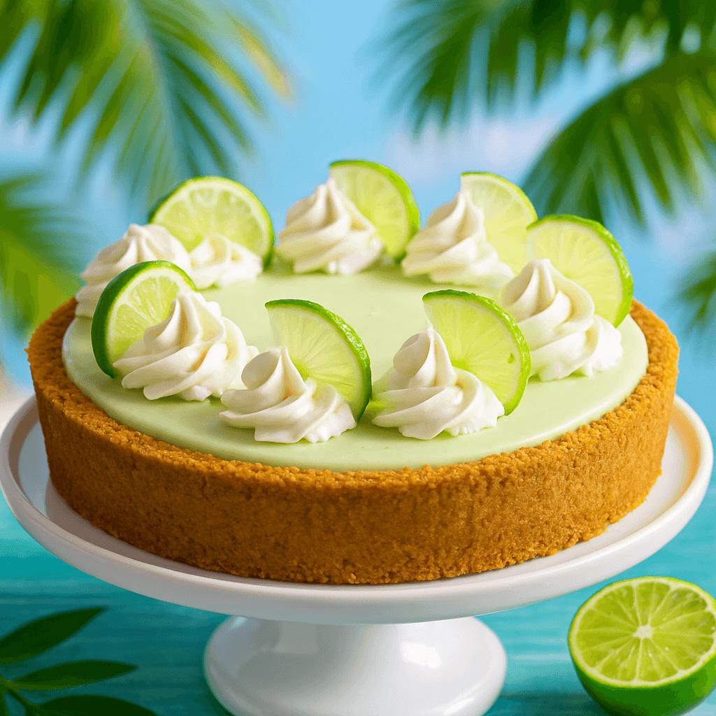 Key Lime Pie – Tangy, Creamy & No-Bake Filling