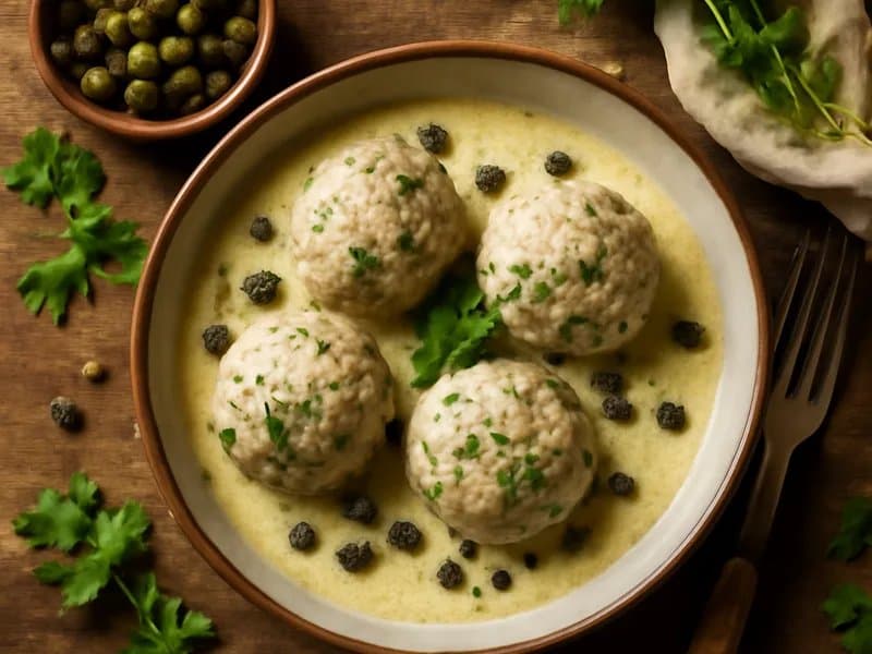 Königsberger Klopse (Meatballs in Caper Sauce)