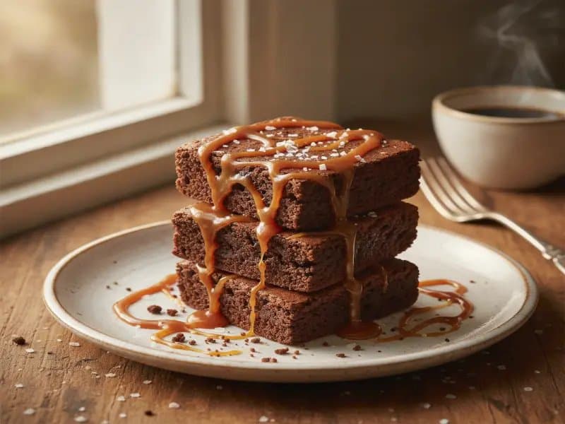 Salted Caramel Brownies