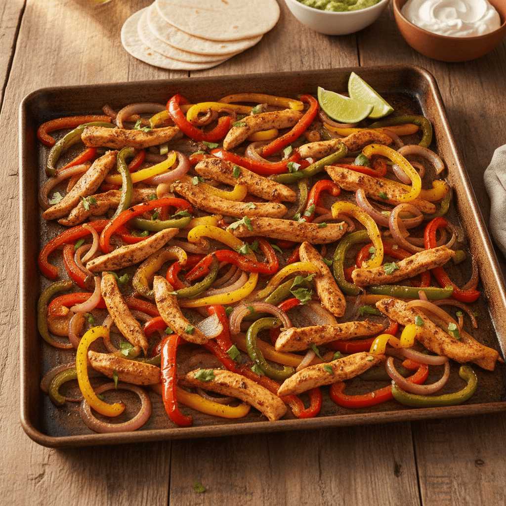 Sheet Pan Fajitas