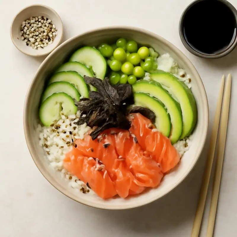 Deconstructed Sushi Bowl