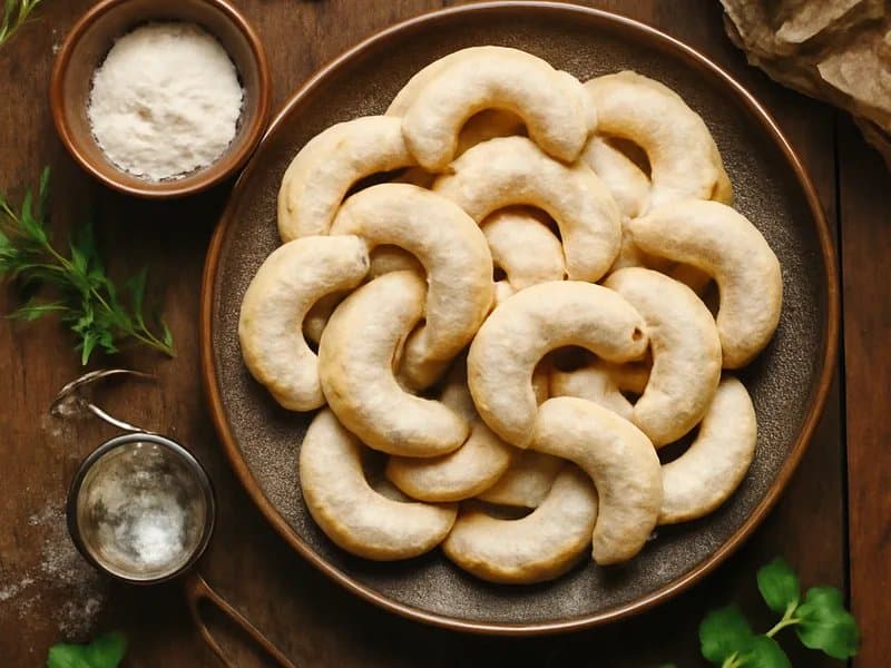 Vanillekipferl (Crescent Cookies)
