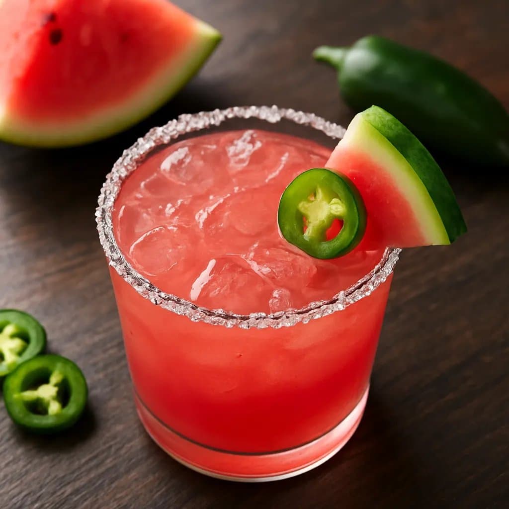 Watermelon Jalapeño Margarita